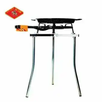 Tottus Kit paella esmalte 70 cm m500 tripod reg oferta