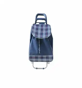 Tottus Carrito de mercado xl azul oferta