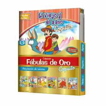Tottus Coleccion fabulas de oro coquito x 6 oferta
