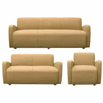 Tottus Juego de sala napoli 3 2 1 beige oferta