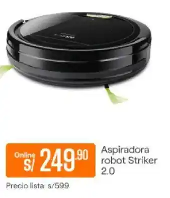 Promart Aspiradora robot Striker 2.0 oferta