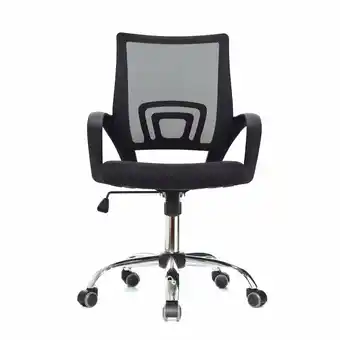 Tottus Silla de escritorio atlantis negro oferta