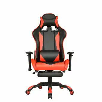 Tottus Silla gamer malta rojo con negro oferta