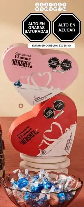 Wong CHOCOLATE CAJA CORAZÓN HERSHEY'S KISSES X 102 G oferta