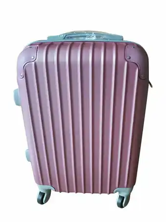 Tottus Maleta dura abs parche 360 rosado 20 pulg oferta