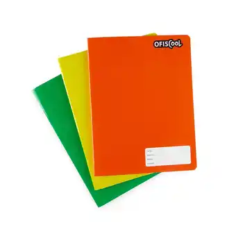 Tottus Cuaderno grapado a-4 ofiscool triple reglon oferta