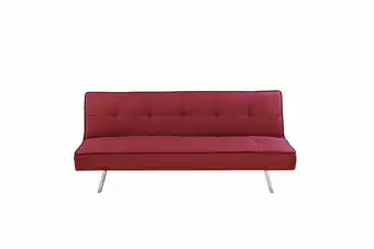 Tottus Sofa cama florencia rojo oferta