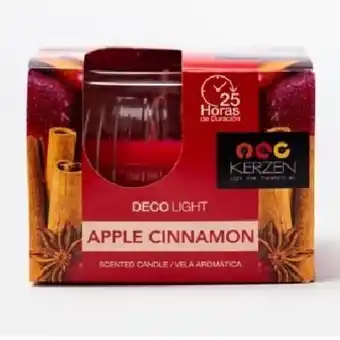 Tottus Vela decolight 3 oz manzana canela oferta