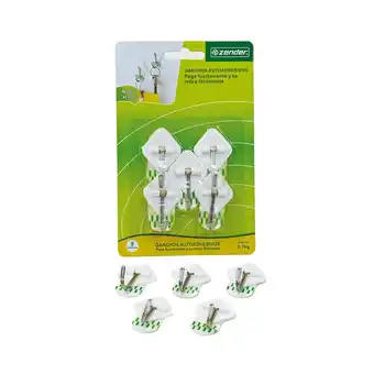 Tottus Gancho adhesivo colgador x5un oferta