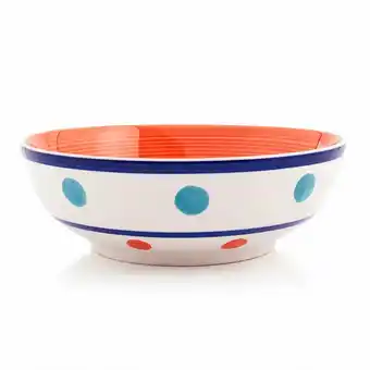 Tottus Granel ensaladera 22 cm flores oferta