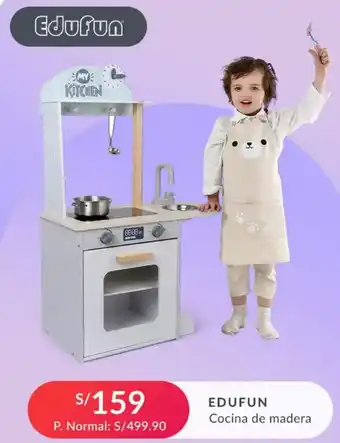 Falabella EDUFUN Cocina de madera oferta