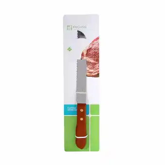 Tottus Blister cuchillo pan m madera 7pulg oferta