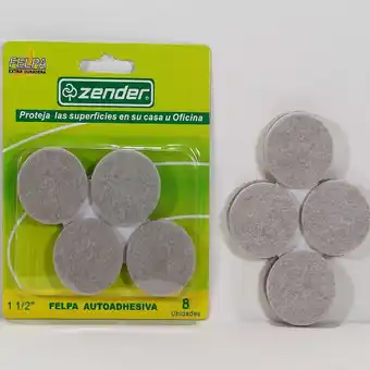 Tottus Felpa adhesiva diamentro 1 12 x8un oferta