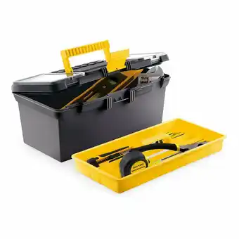 Tottus Caja herramientas master box negro amari oferta