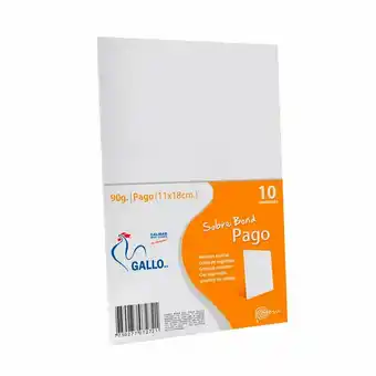 Tottus Sob bond t.manil a pago 90gr11x18cm oferta