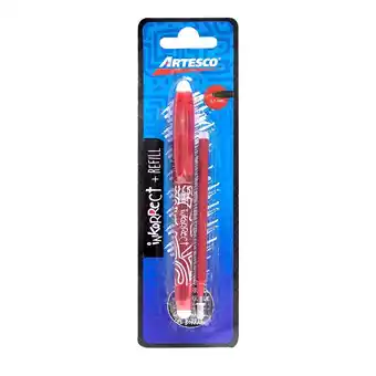 Tottus Boligrafo artesco inkorrect rojo oferta