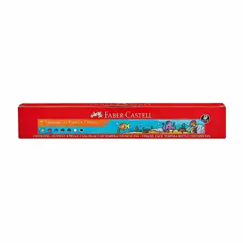 Tottus Temperas x 7 potes + pincel y paleta oferta