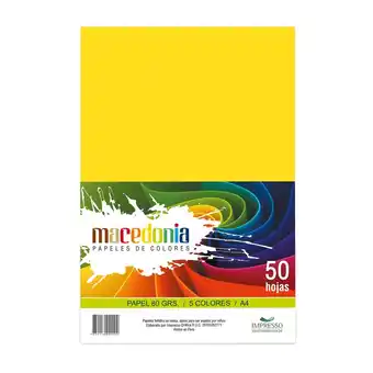 Tottus Imp macedonia hj arcoiris a4 80gr x 50h oferta