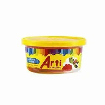 Tottus Ceramica en frio x 250 gr rosado oferta
