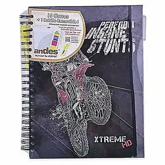 Tottus Cuadernos anillado xtreme cuadriculado oferta