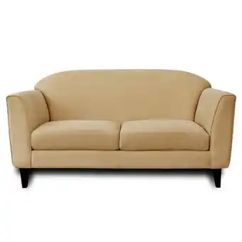 Tottus Sofá loveseat juventus tapiz chenille beige oferta
