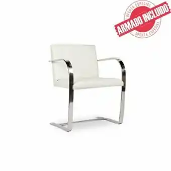 Tottus Silla italiana blanca oferta