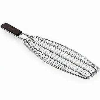 Tottus Rejilla acero parrillera para pescado oferta