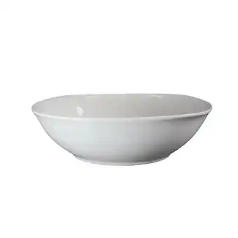 Tottus Ensaladera semicuadrada blanco 9 cm oferta