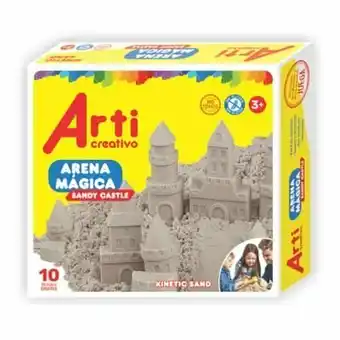 Tottus Creativo arena magica snow castle oferta