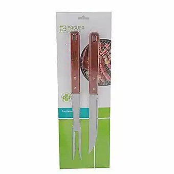 Tottus Set parrillero facusa trinche + cuchillo oferta