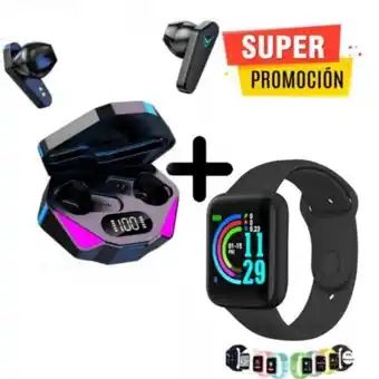 Maestro Combo reloj inteligente d20 audifono gaming x15 oferta
