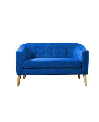 Tiendas EFE Sofá 2 cuerpos home premium viviana azul rey oferta