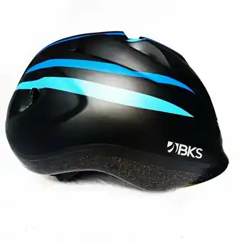 Tottus Casco de bicicleta infantil h180 negro/azul oferta