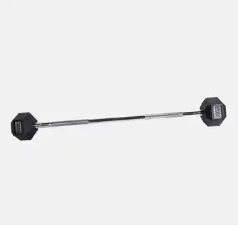 Tottus Barra hexagonal recta rudem 30 kg oferta