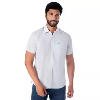 Pionier Camisa popelina estamp. zacari mc m/corta oferta