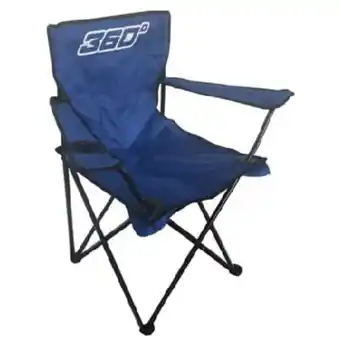 Tottus Silla para camping azul oferta