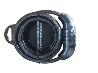 Tottus Candado cadena con clave para bicicleta oferta