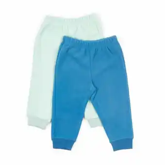 Tottus Packx2 jogger polar azul/ pistacho oferta