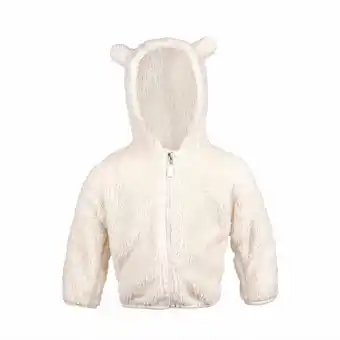 Tottus Polera peluche rosa crema oferta
