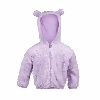Tottus Polera peluche rosa lila oferta