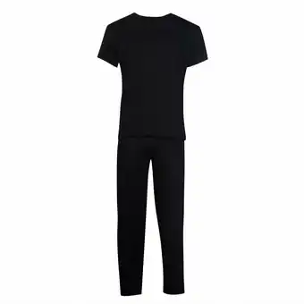 Tottus Pijama hombre pant y polo mc c1 talla m oferta