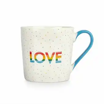 Tottus Mug rainbow love 400ml oferta