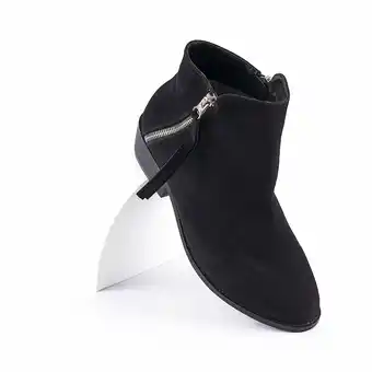 Tottus Botines moda cierre neg 40 oferta