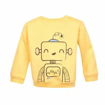 Tottus Polera franela amarillo oferta