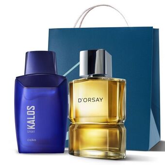 Ésika Set perfume de hombre d'orsay + kalos sport oferta