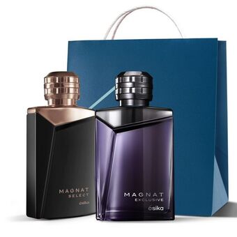 Ésika Set perfumes de hombre magnat select + magnat exclusive oferta