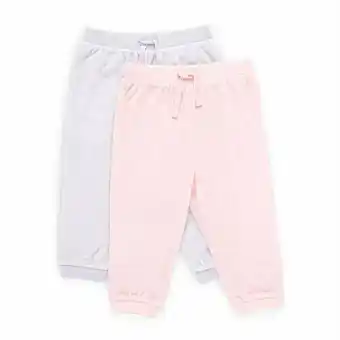 Tottus Packx2 jogger plush rosa claro/ gris oferta
