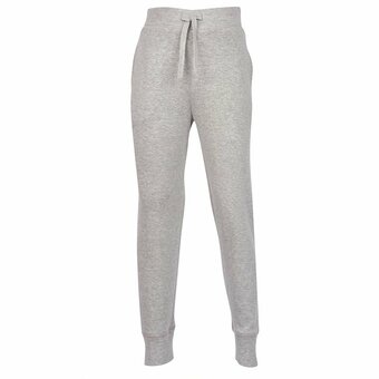 Tottus Pantalon algodon jersey gris melange oferta