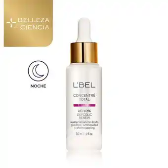 L'Bel Concentré glycolic renew 10% sérum con ácido glicólico 30 ml oferta