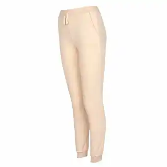 Tottus Pantalon buzo franela crema oferta